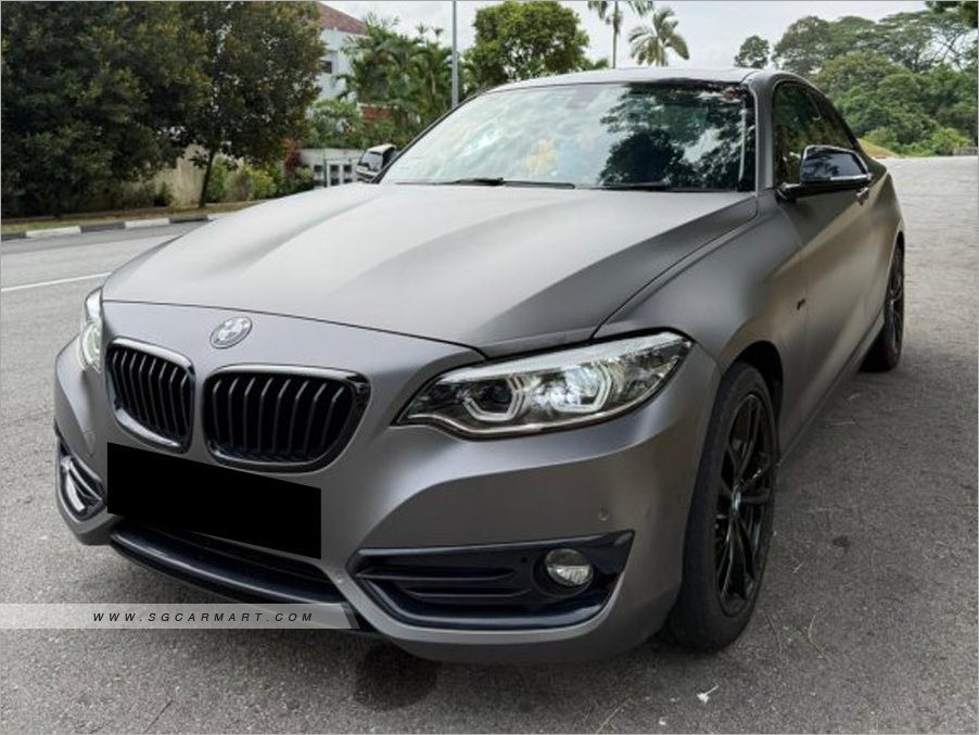BMW 2 Series 218i Coupe Sunroof - S$38,500